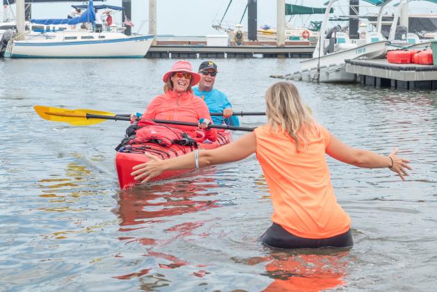 Paddling for heroes raises awareness of veteran suicide. Photos by Mariah Lovin/Special