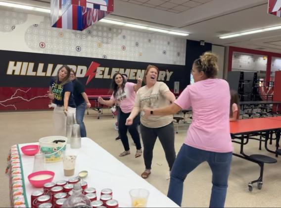 All across the school district, teachers and students celebrated the last day of school. Submitted photo