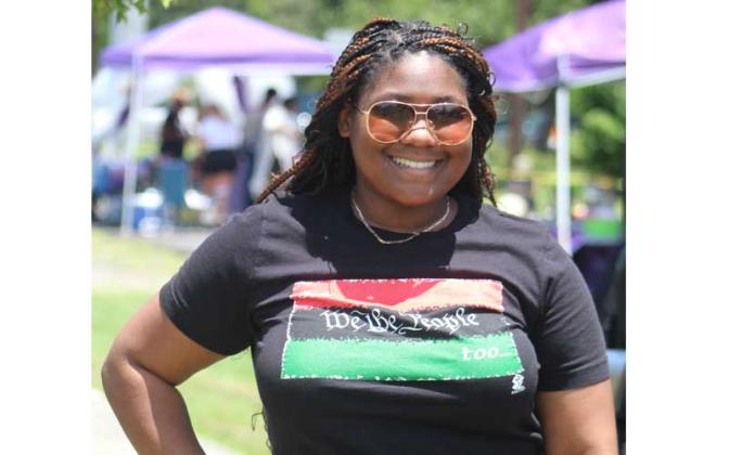 The fourth annual Juneteenth jump-off was held at the Peck Center Saturday. Photo by Julia Roberts/News-Leader