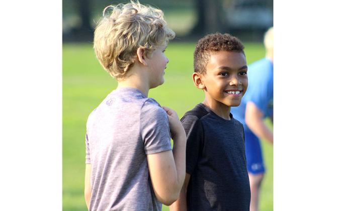 Football camp in Fernandina. Photo by Beth Jones/News-Leader