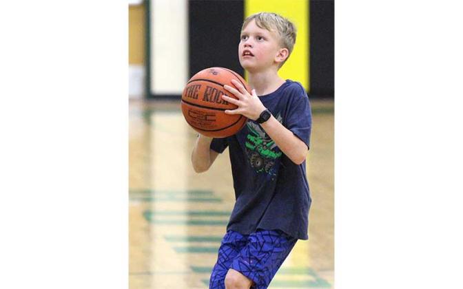 Yulee High School is hosting the first of two summer basketball camps. Photo by Beth Jones