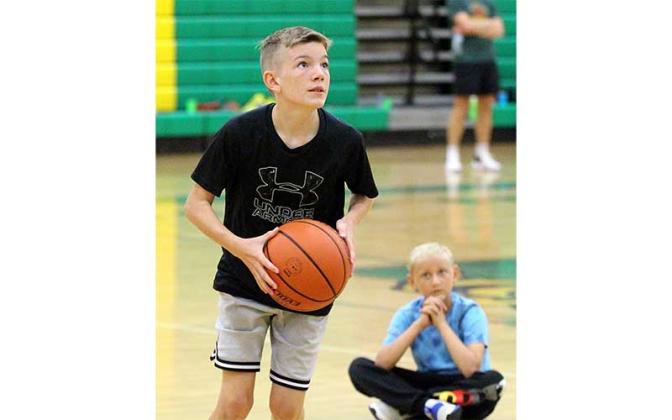 Yulee High School is hosting the first of two summer basketball camps. Photo by Beth Jones