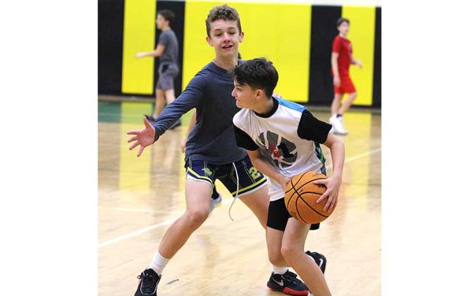 Yulee High School is hosting the first of two summer basketball camps. Photo by Beth Jones