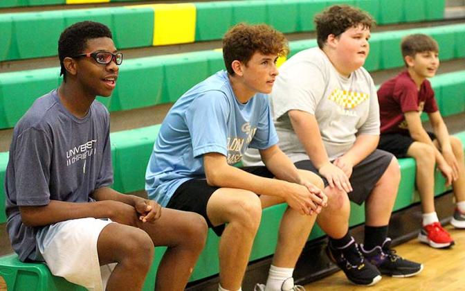 Yulee High School is hosting the first of two summer basketball camps. Photo by Beth Jones