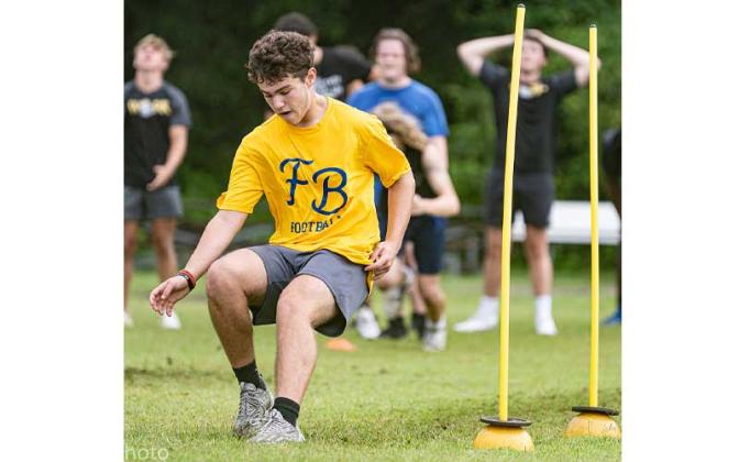 The Fernandina Beach High School football team is holding summer workouts as the Pirates prepare for the 2023 season, which kicks off Sept. 8 at Baldwin. Photo by Penny Glackin/Special