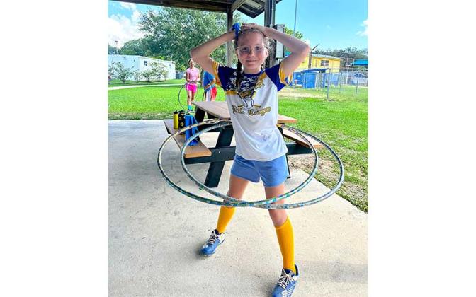 Elm Street little league holds softball camp. Photo by Beth Jones/News-Leader