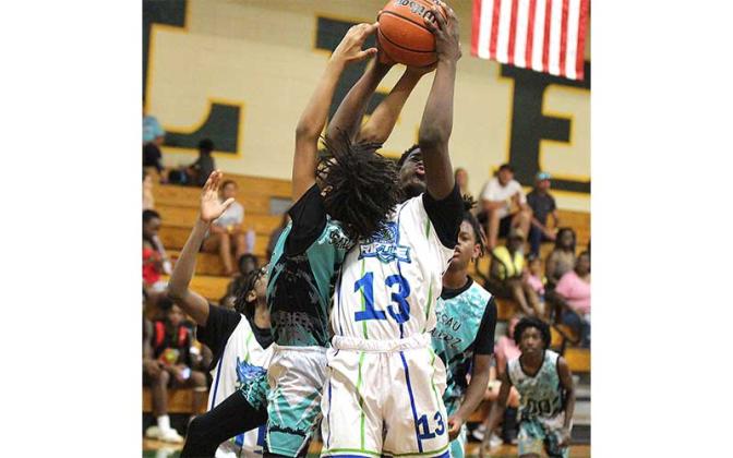 The Nassau Ballerz hosted the Last Ride Bash basketball tournament Friday through Sunday, with games played at Yulee Middle School and the Yulee Sports Complex. Photo by Beth Jones/News-Leader