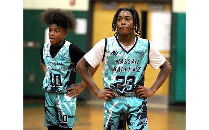 The Nassau Ballerz hosted the Last Ride Bash basketball tournament Friday through Sunday, with games played at Yulee Middle School and the Yulee Sports Complex. Photo by Beth Jones/News-Leader
