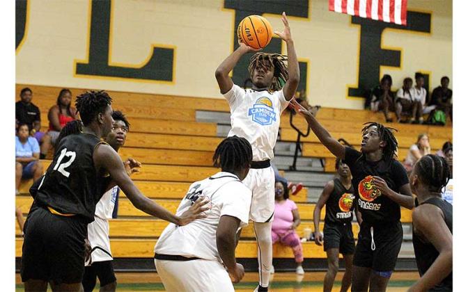 The Nassau Ballerz hosted the Last Ride Bash basketball tournament Friday through Sunday, with games played at Yulee Middle School and the Yulee Sports Complex. Photo by Beth Jones/News-Leader