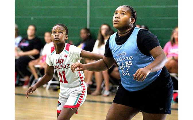 The Nassau Ballerz hosted the Last Ride Bash basketball tournament Friday through Sunday, with games played at Yulee Middle School and the Yulee Sports Complex. Photo by Beth Jones/News-Leader