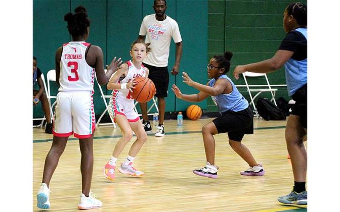 The Nassau Ballerz hosted the Last Ride Bash basketball tournament Friday through Sunday, with games played at Yulee Middle School and the Yulee Sports Complex. Photo by Beth Jones/News-Leader