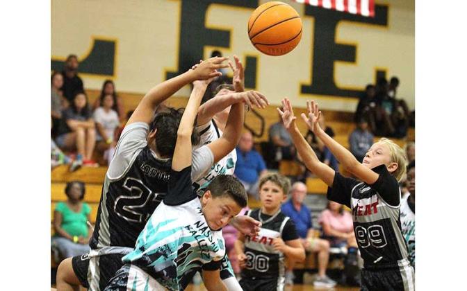 The Nassau Ballerz hosted the Last Ride Bash basketball tournament Friday through Sunday, with games played at Yulee Middle School and the Yulee Sports Complex. Photo by Beth Jones/News-Leader