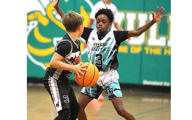 The Nassau Ballerz hosted the Last Ride Bash basketball tournament Friday through Sunday, with games played at Yulee Middle School and the Yulee Sports Complex. Photo by Beth Jones/News-Leader
