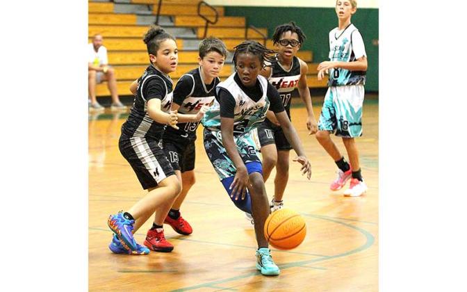 The Nassau Ballerz hosted the Last Ride Bash basketball tournament Friday through Sunday, with games played at Yulee Middle School and the Yulee Sports Complex. Photo by Beth Jones/News-Leader