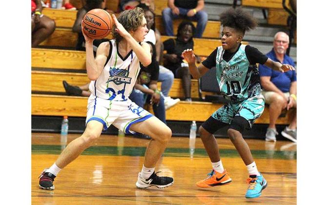 The Nassau Ballerz hosted the Last Ride Bash basketball tournament Friday through Sunday, with games played at Yulee Middle School and the Yulee Sports Complex. Photo by Beth Jones/News-Leader