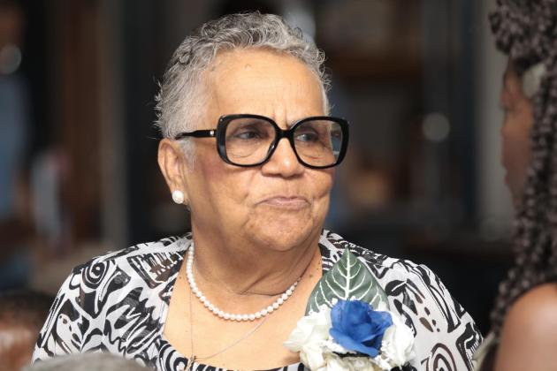 Marcie White, wife of late Chaplain Herman White. Submitted photo