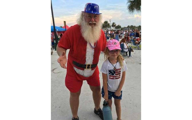 Most patriotic costume contest winner Ken Cofield. Submitted photo