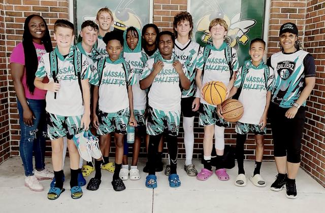 The tournament’s sixth-grade champions were the Brunswick Lady Warriors. Submitted photo