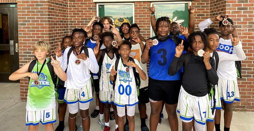 The seventh-grade championship teams included RipTide from Brunswick, Ga. Submitted photo