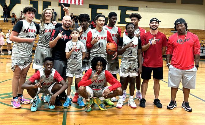 The Hilliard Heat captured the boys eighth-grade title. Submitted photo