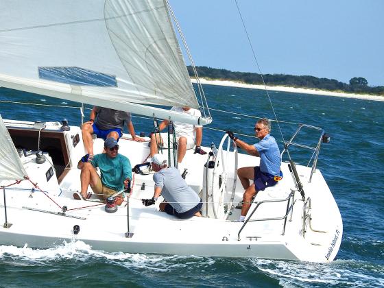 Sixth race of season for sailing club