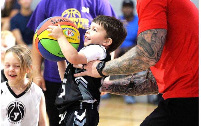 YMCA's youth basketball summer league. Photo by Beth Jones/News-Leader