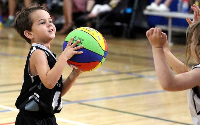 YMCA's youth basketball summer league. Photo by Beth Jones/News-Leader