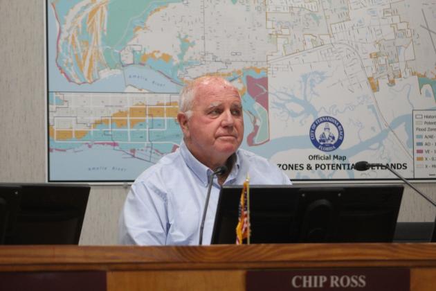 Fernandina Beach City Commissioner Chip Ross