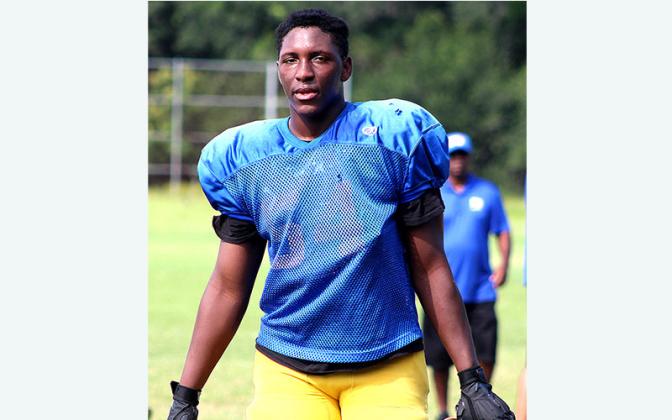 Saturday morning scrimmage for Pirates. Photo by Beth Jones/News-Leader