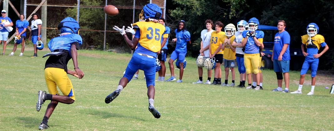 Saturday morning scrimmage for Pirates. Photo by Beth Jones/News-Leader