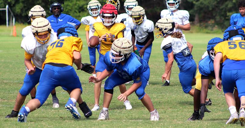 Saturday morning scrimmage for Pirates. Photo by Beth Jones/News-Leader