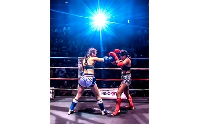 Morales in action. Submitted photo