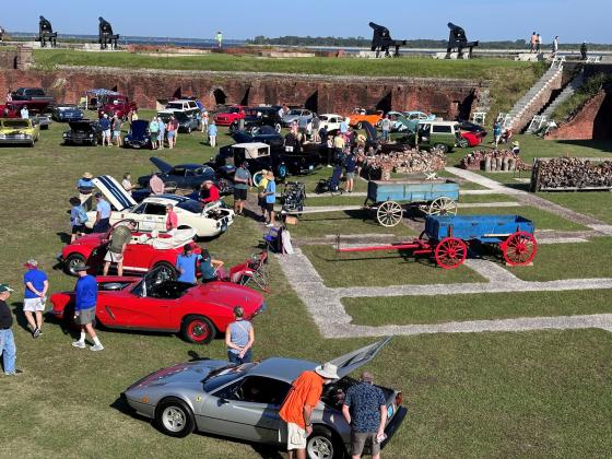 The fifth annual Cars & Cannons Vintage Car Show. Submitted photo