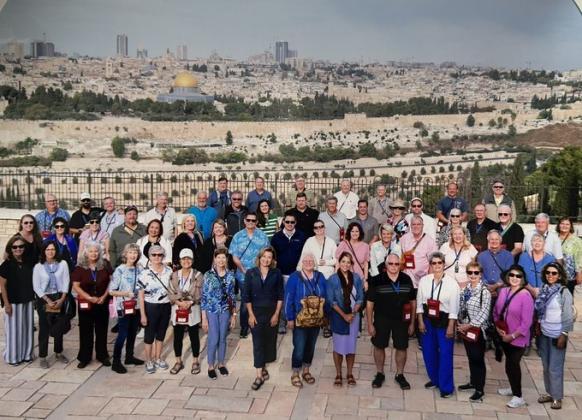 Church group from Fernandina Beach trapped in Israel. Submitted photo