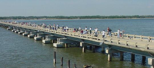 George Crady Bridge Fishing Pier State Park will have to be replaced with a pier in the next decade or two. Photo courtesy Florida Department of Environmental Protection