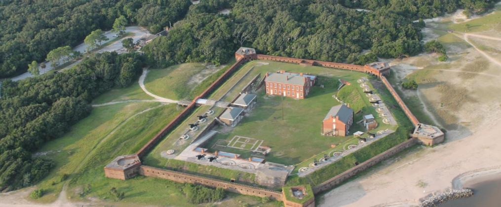 Proposed improvements to Fort Clinch State Park include another entrance lane and replacing a nearby dock. Photo courtesy Florida State Parks
