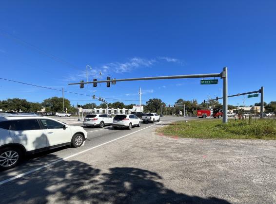 Nassau County is requesting funding to add a dedicated right turn lane and an additional southbound lane on Old Nassauville Road at the intersection with S.R. 200. Photo by Sean Mathew Rosenthal/News-Leader