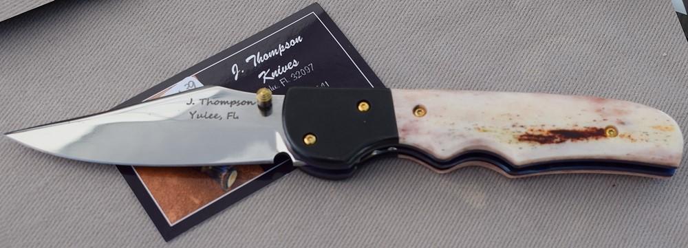 Fernandina Beach farmers market will have honey vendor St. Marys Bee Ranch and hand-crafted knives made by J. Thompson Knives. Primitive Instincts will showcase necklaces at their booth at the Arts Market. Photo by Judie Mackie/Special