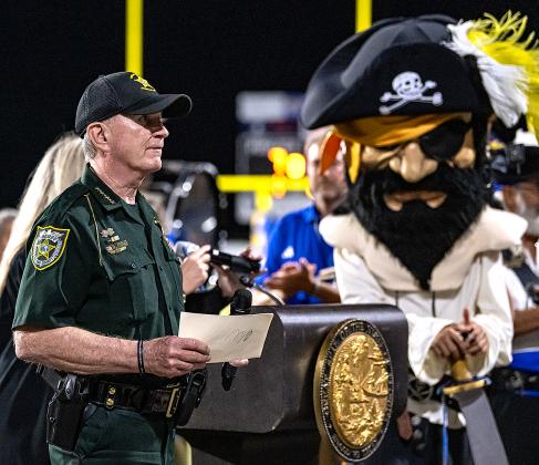 The Fernandina Beach High School mascot is now Skully. Photos by Penny Glackin/Special