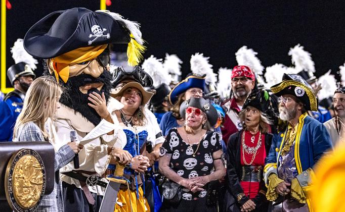The Fernandina Beach High School mascot is now Skully. Photos by Penny Glackin/Special