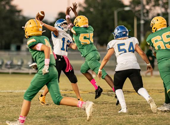 YMS Hornets 46, FBMS Pirates 20. Photo by Penny Glackin/Special