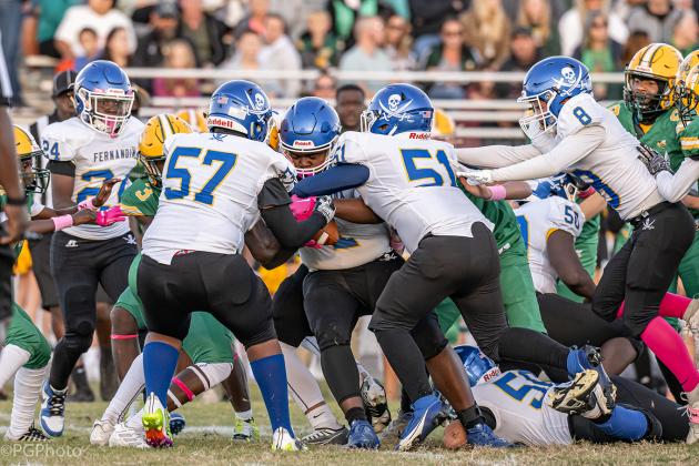 YMS Hornets 46, FBMS Pirates 20. Photo by Penny Glackin/Special