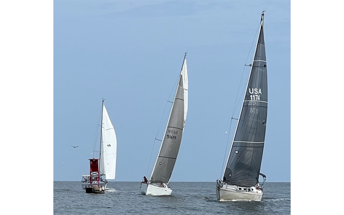 Vessels on the water. Submitted photo