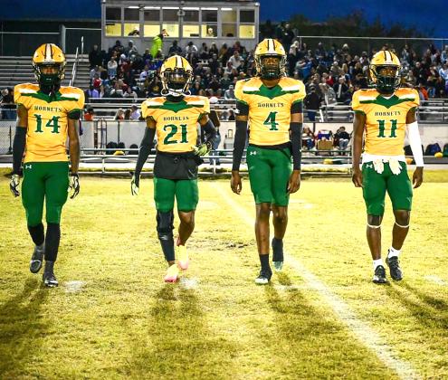 The Yulee High School football team rolled to 8-2 Friday with an 18-0 win over visiting Pedro Menendez. Photo by Chuck Lewis/Special