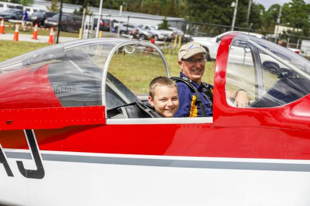 Young Eagles over Amelia. Submitted photo