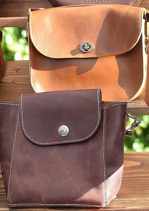 Leather handbags, assorted cuties by Gourds Gone Wild and pieces by Unique Jewelry and Statement can be found at the variety of markets this weekend. Submitted photos