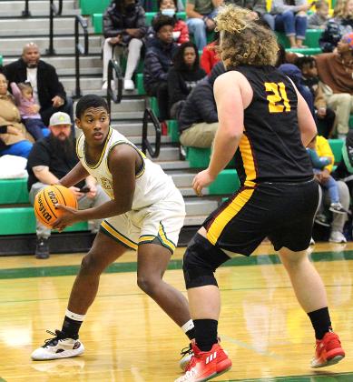 The Yulee High School boys basketball team hosted the West Nassau Warriors Tuesday night. The YHS Hornets prevailed 67-32. The Yulee junior varsity boys won in overtime. Photos by Beth Jones/News-Leader