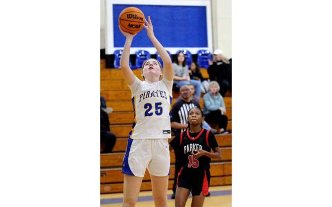 The Fernandina Beach High School girls basketball team hosted the Terry Parker Lady Braves Tuesday night. Photo by Beth Jones/News-Leader