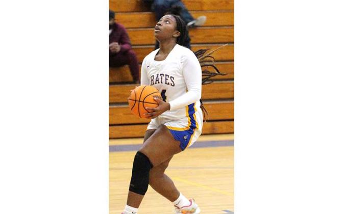 The Fernandina Beach High School girls basketball team hosted the Terry Parker Lady Braves Tuesday night. Photo by Beth Jones/News-Leader