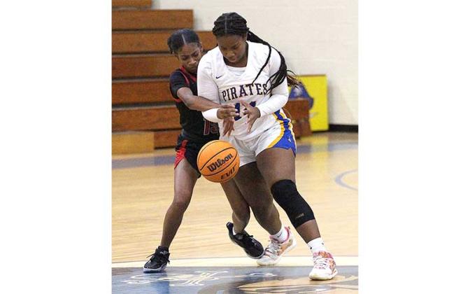 The Fernandina Beach High School girls basketball team hosted the Terry Parker Lady Braves Tuesday night. Photo by Beth Jones/News-Leader
